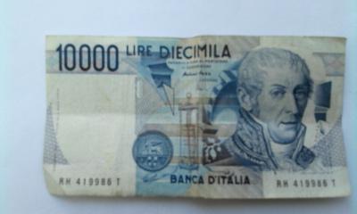 10.000 lire italiane