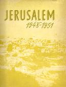 Libro Jerusalem 1948 - 1951