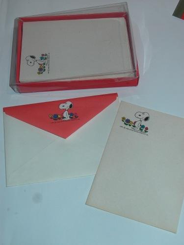 Snoopy carta lettere
