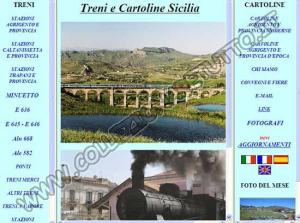 Treni e Cartoline Sicilia