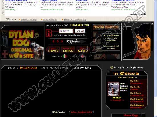 Il Portale Dylan Dog Original Web Site